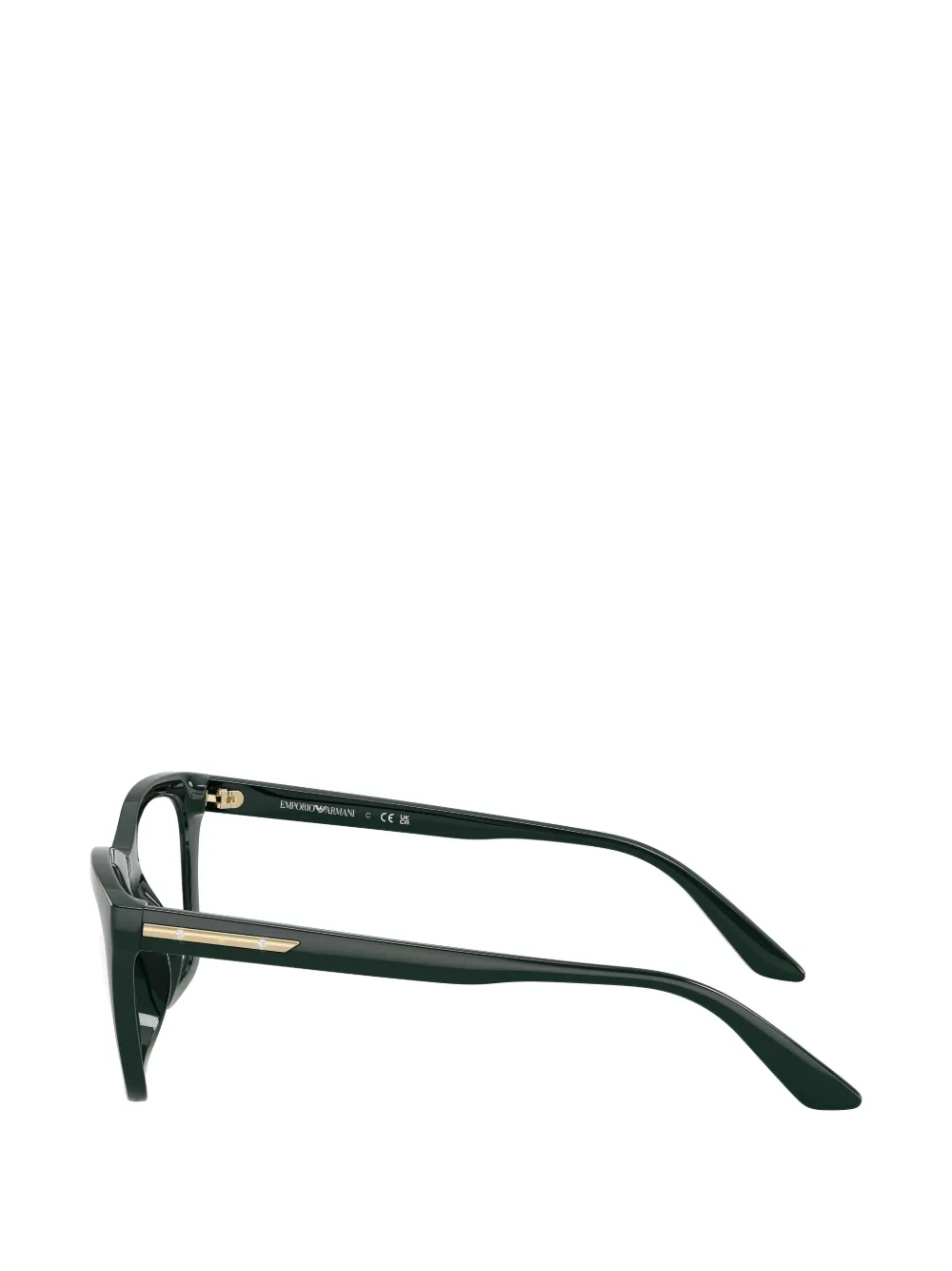 Emporio Armani Bril met cat-eye montuur Groen