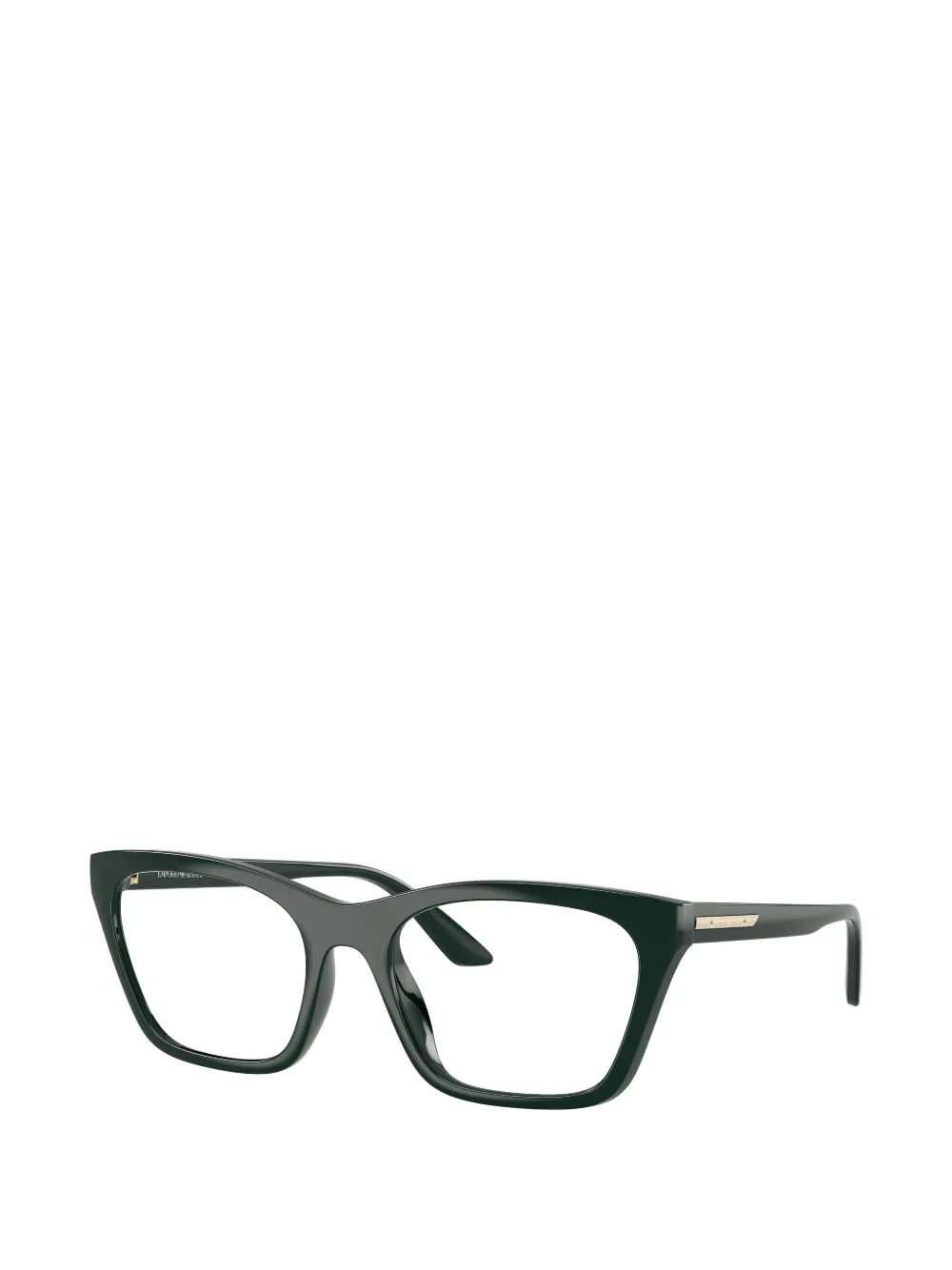 Emporio Armani Bril met cat-eye montuur Groen