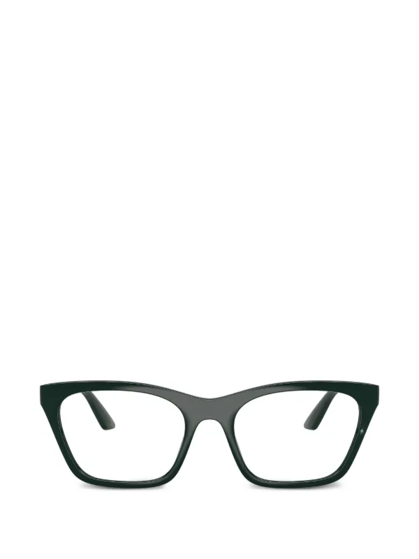 Emporio Armani Cat-eye Frame Glasses in Green