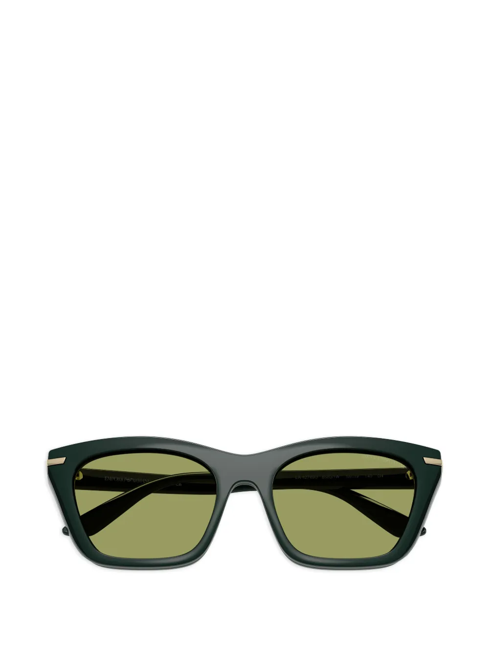 Emporio Armani Bril met cat-eye montuur Groen