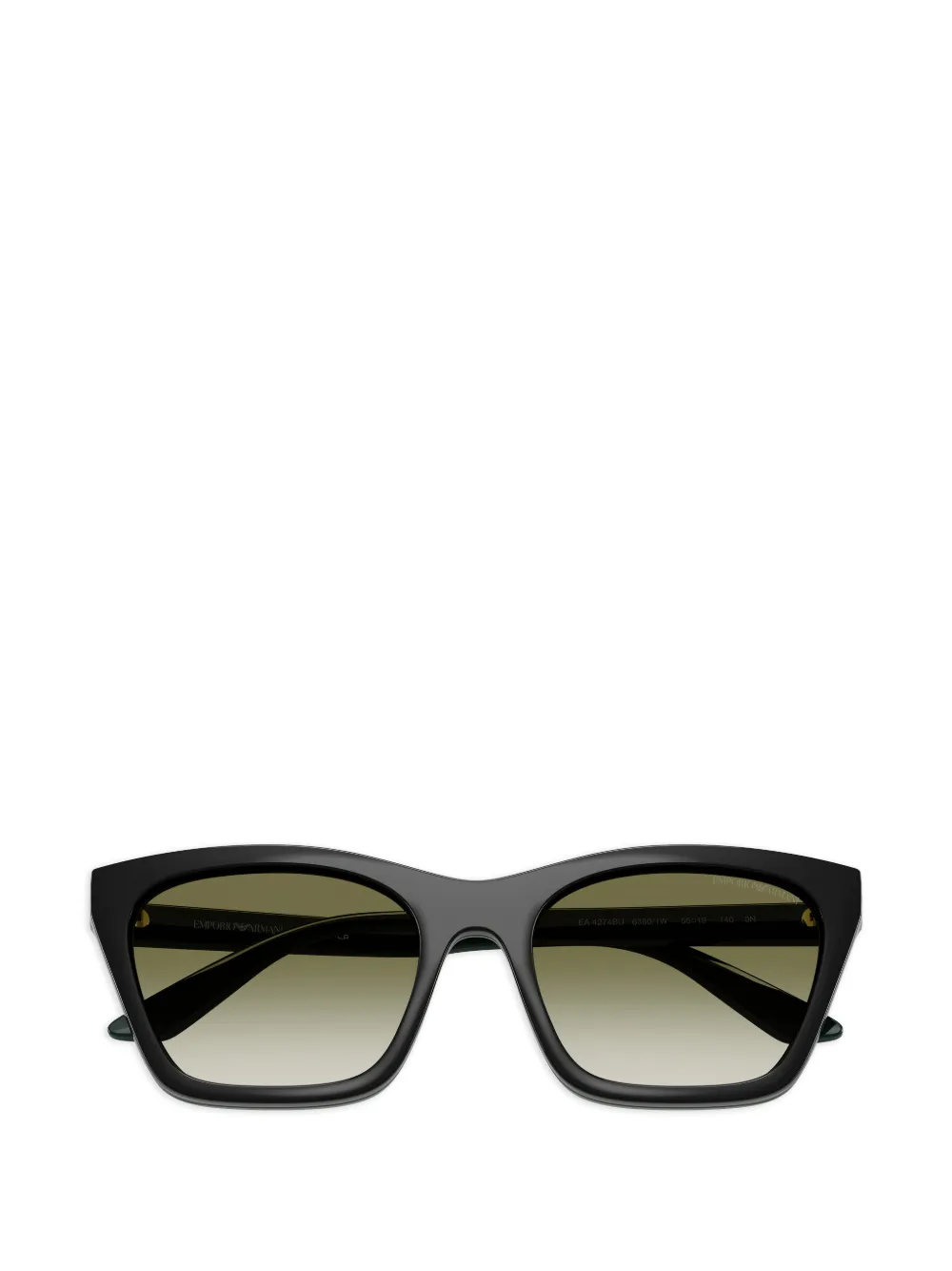 Emporio Armani Bril met cat-eye montuur Groen