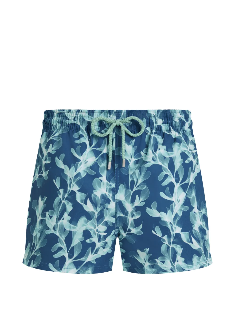 Vilebrequin X-Ray seaweed-print swim shorts - Blu