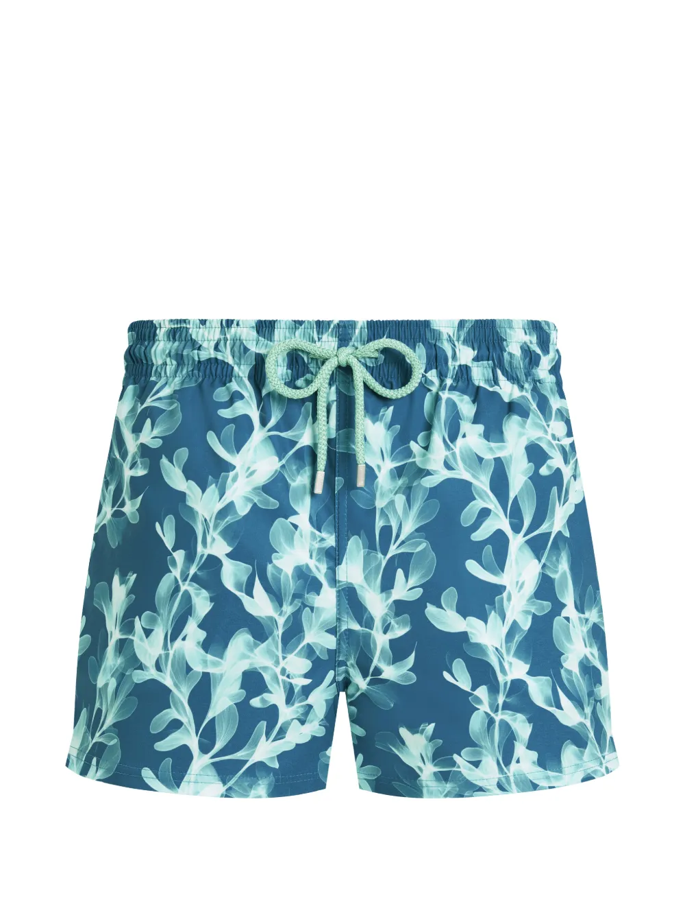 Vilebrequin X-Ray seaweed-print swim shorts - Blu