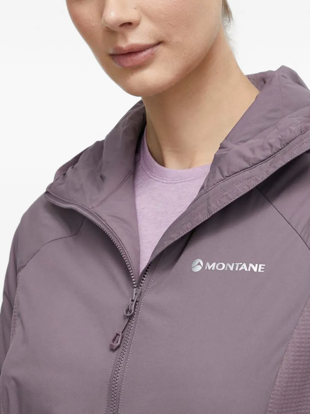 Montane Fireball trainingsjack met capuchon en rits Paars