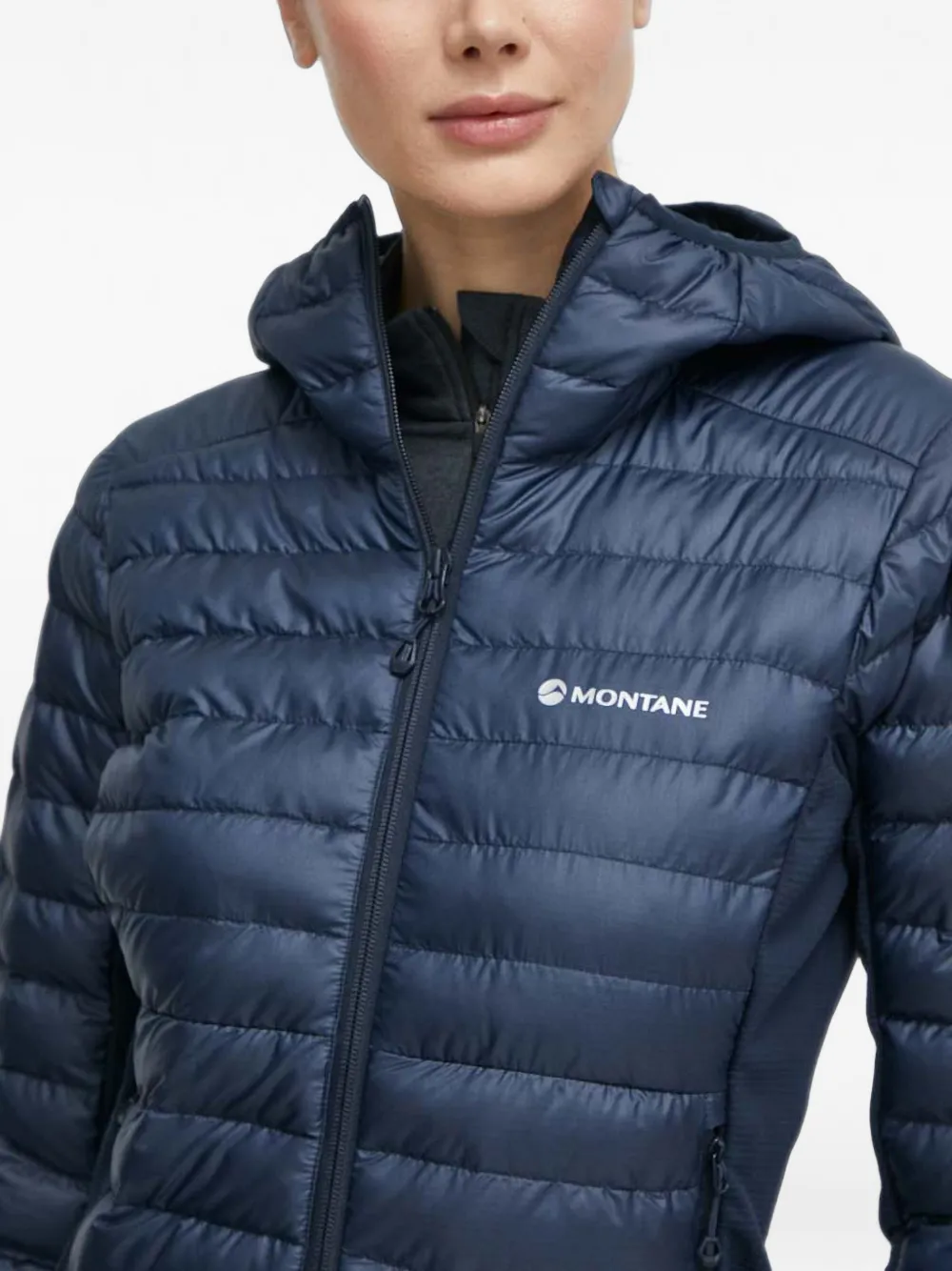 Montane Icarus Lite gewatteerd trainingsjack met capuchon Blauw