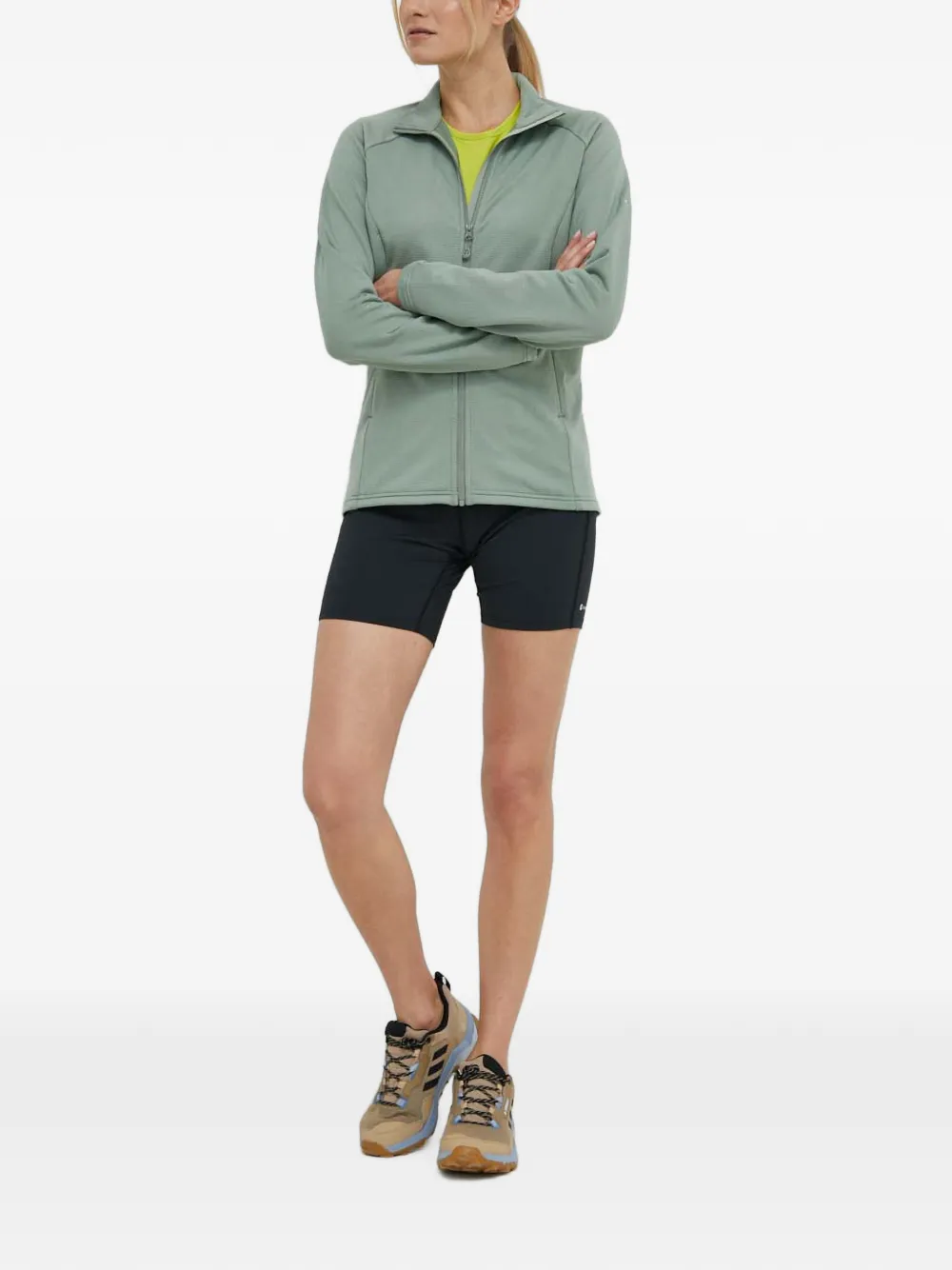 Montane Fleece jack Groen