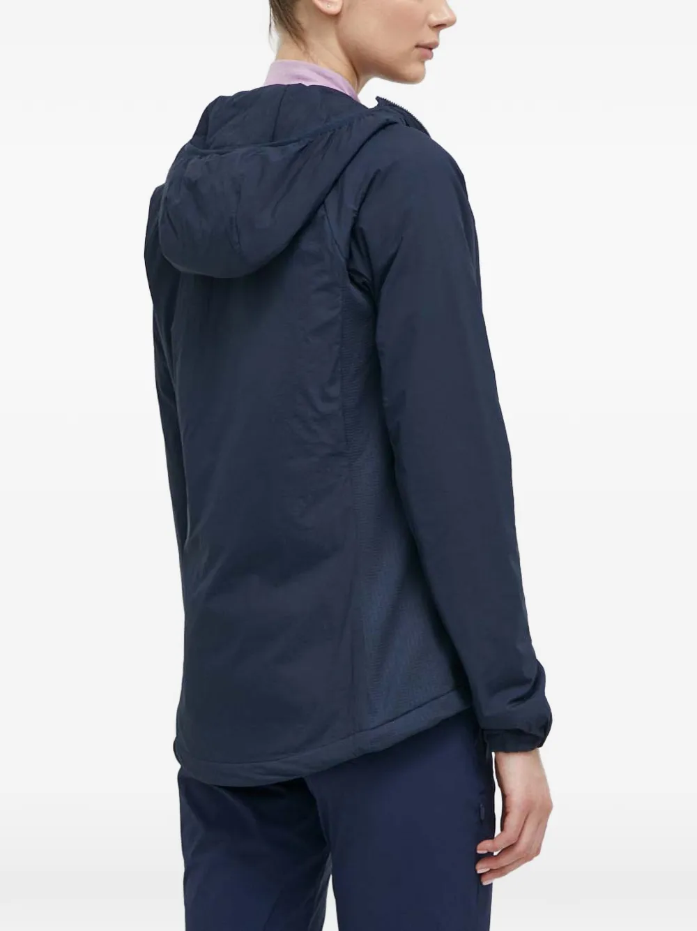 Montane Jack met raglan mouwen en capuchon Blauw