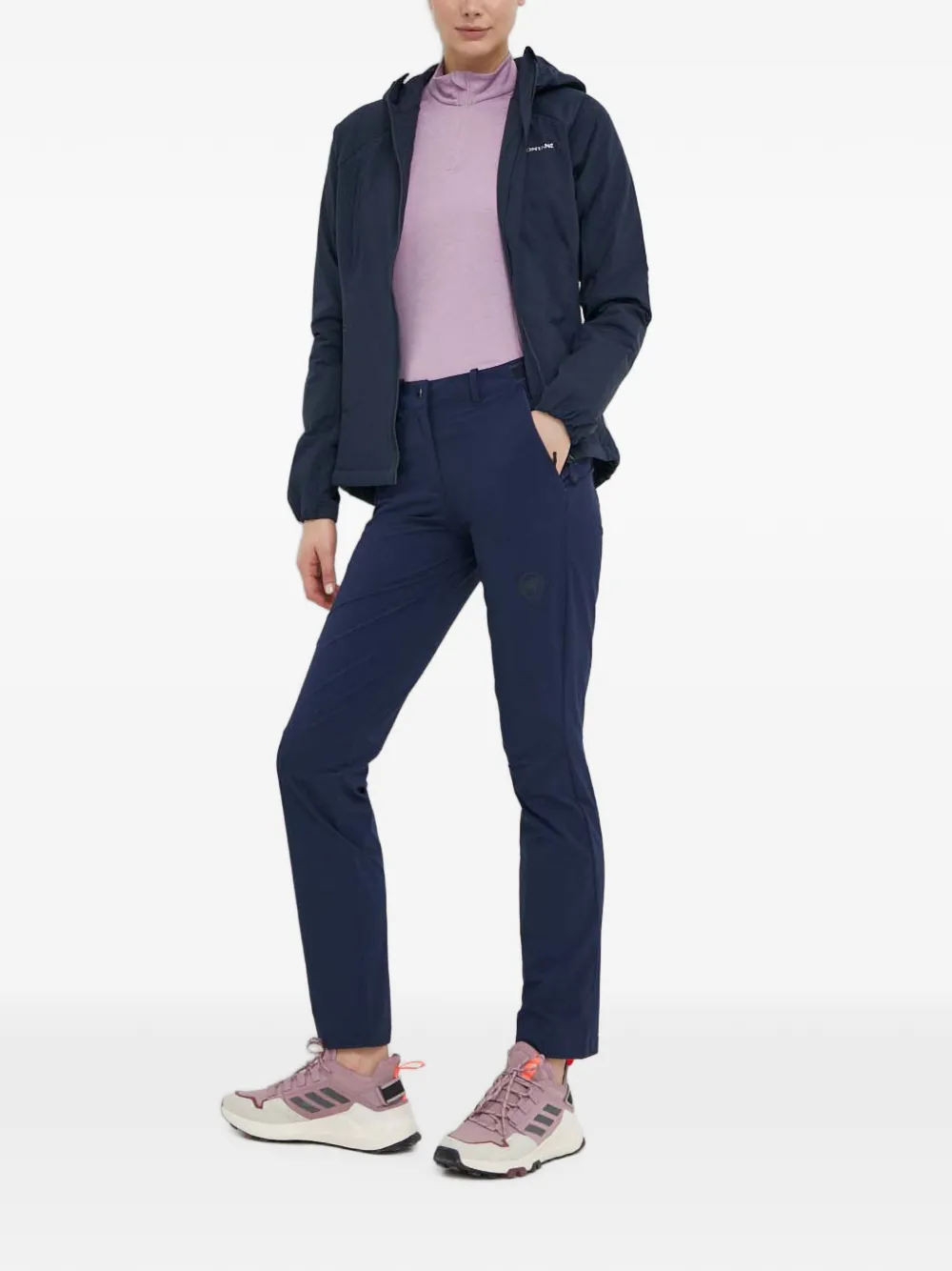 Montane Jack met raglan mouwen en capuchon Blauw