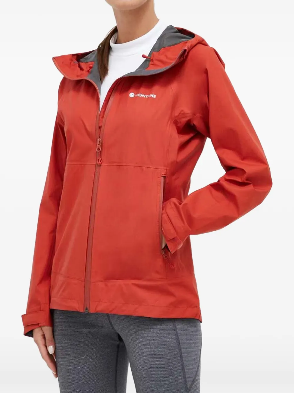 Montane hooded performance track jacket