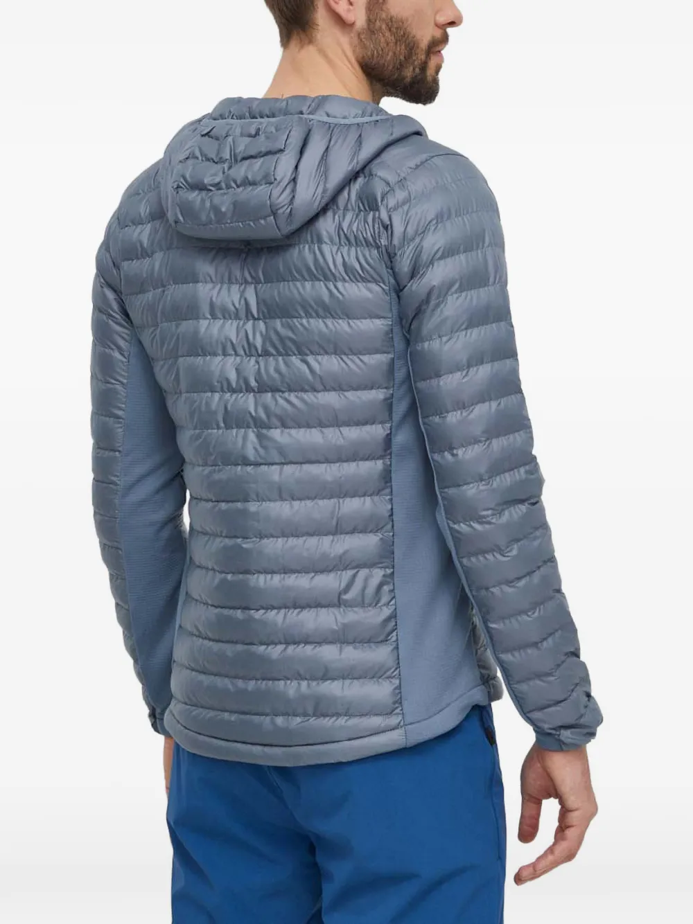 Montane quilted hooded jacket Blauw