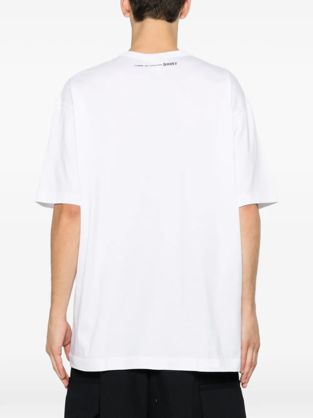 Comme Des Garçons Shirt T-shirt met grafische print Wit