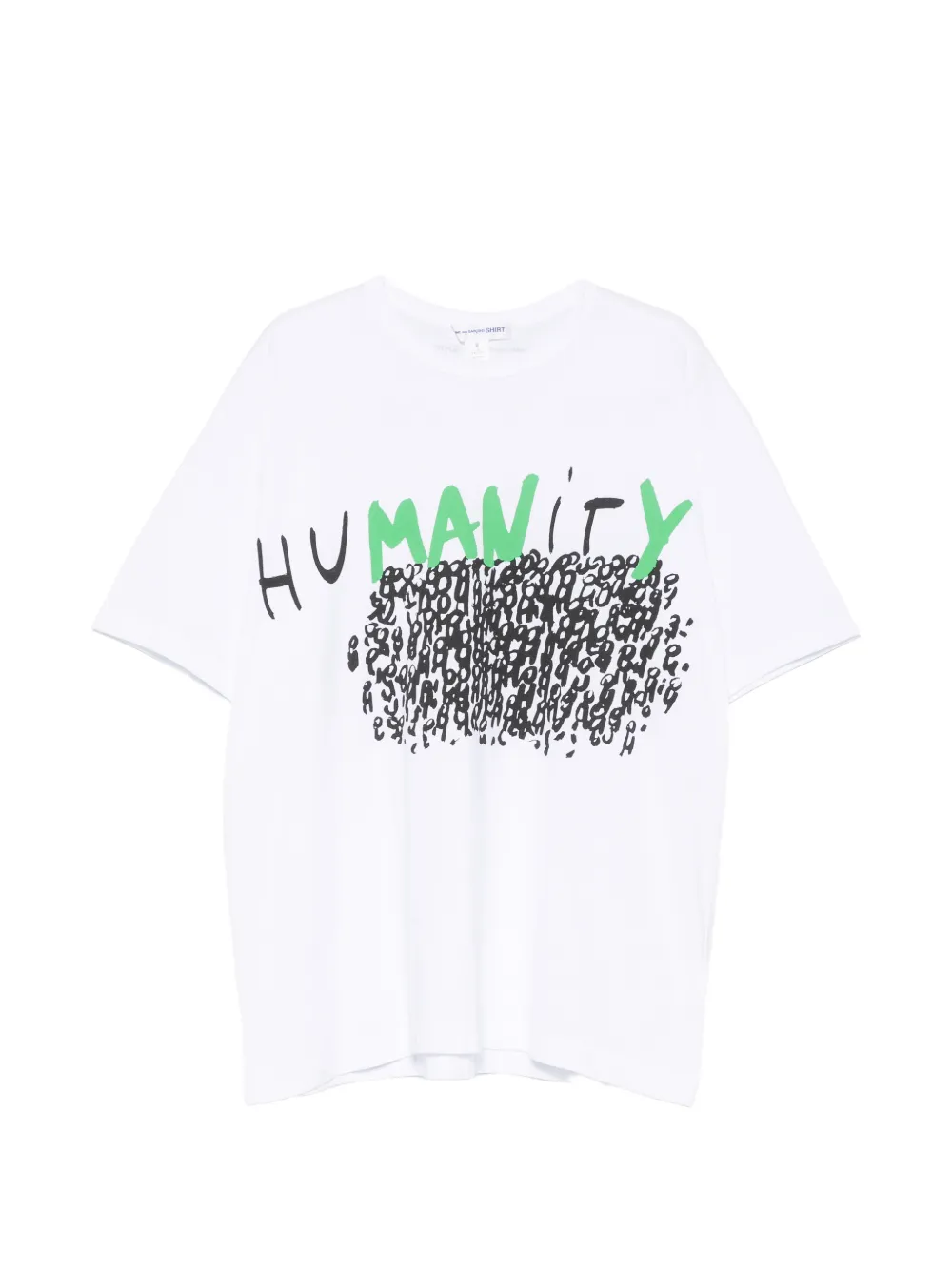 Comme des Garçons Homme graphic-print T-shirt - Bianco