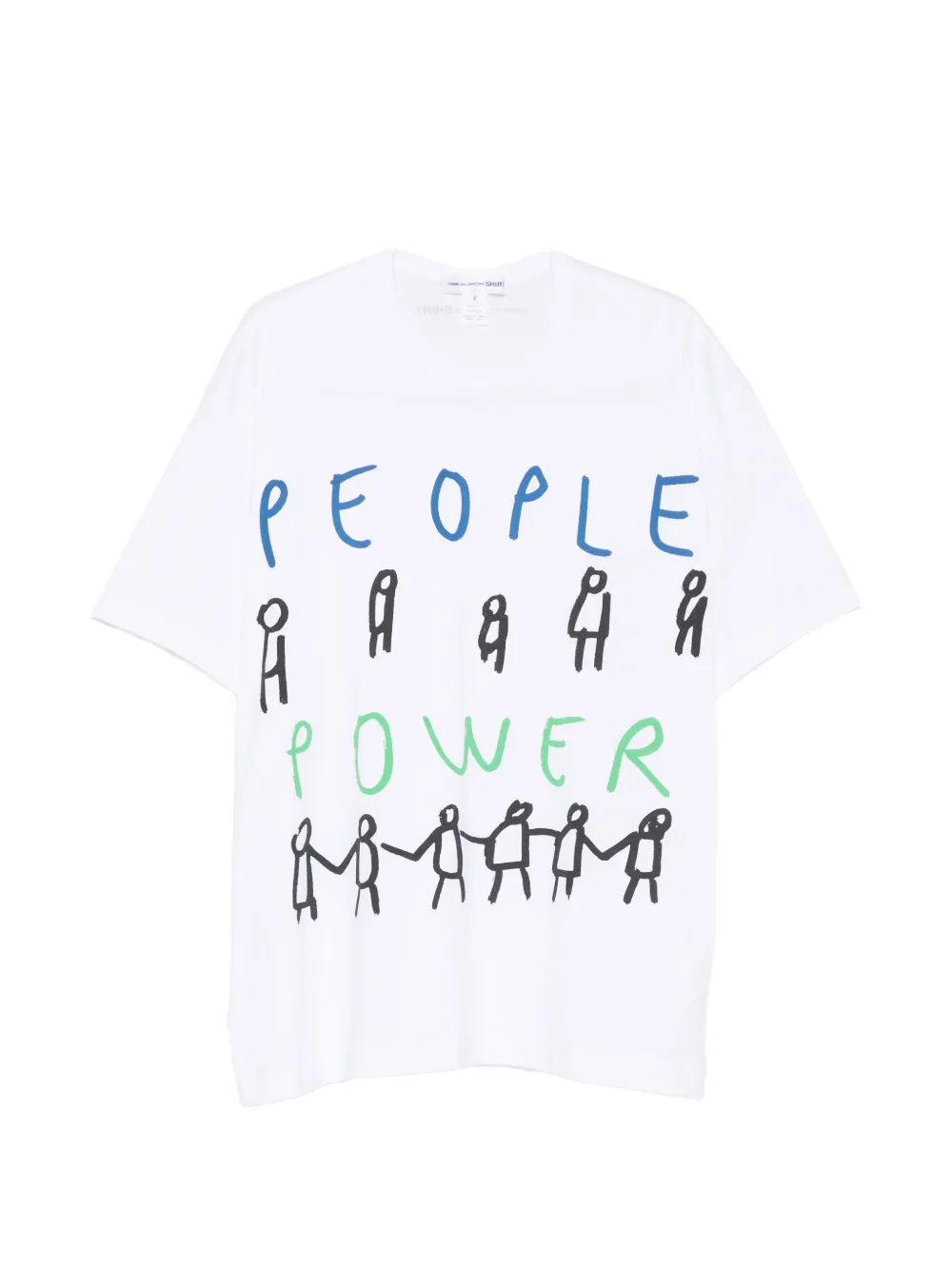 Comme des Garçons Homme graphic-print T-shirt - Bianco