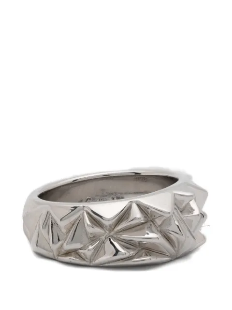 FERSERA anillo con grabado geométrico