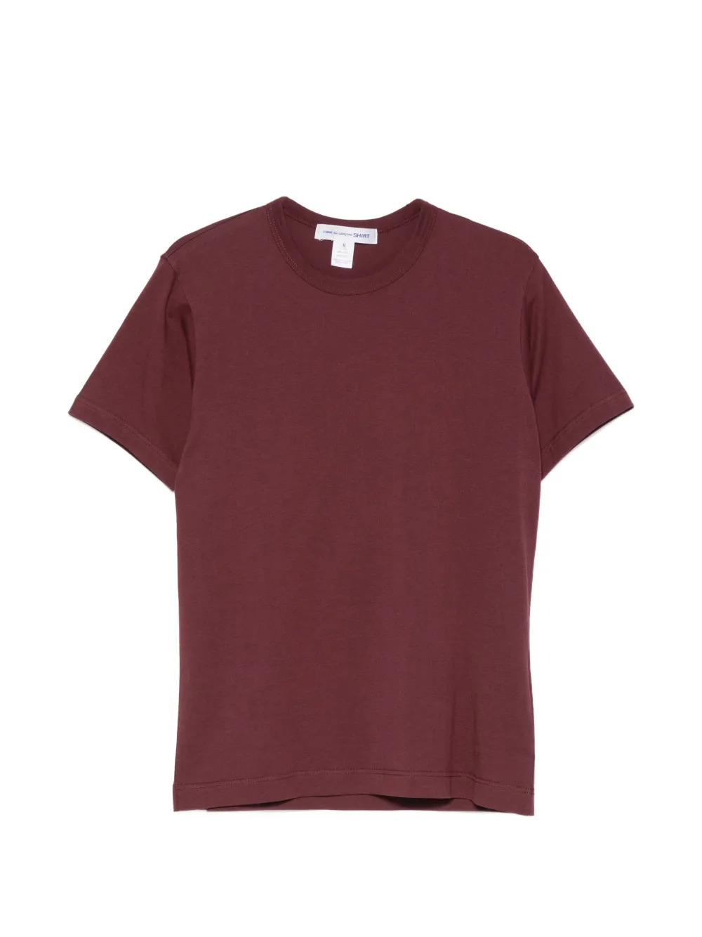 Comme des Garçons Homme crew-neck cotton T-shirt - Rosso
