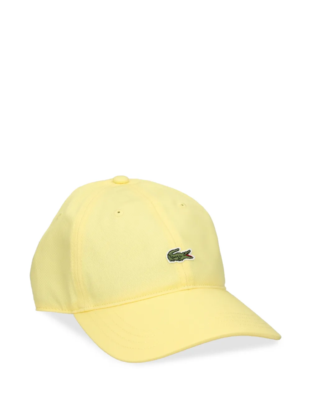 Lacoste Honkbalpet met logopatch Geel
