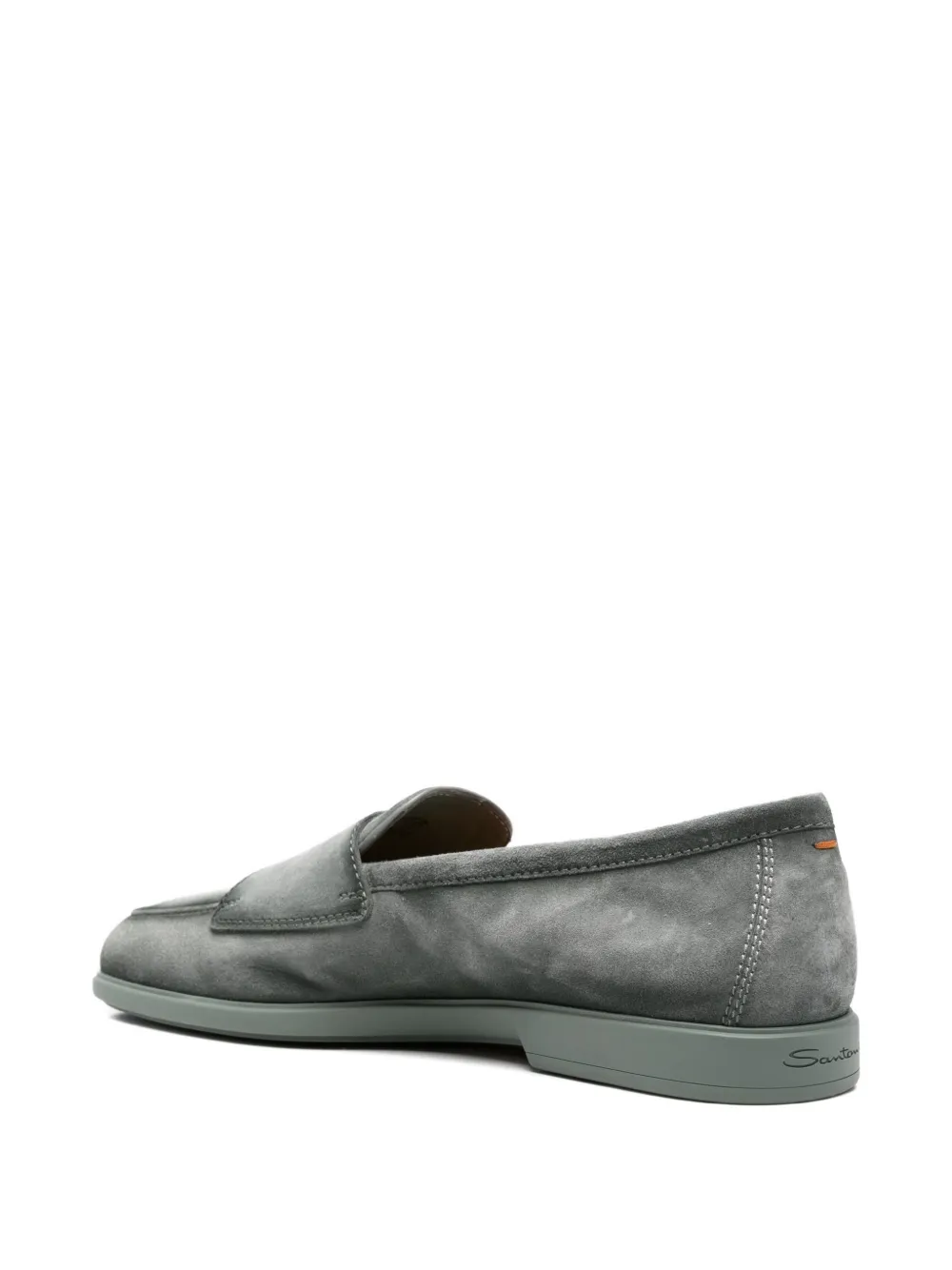 Santoni double-strap monk shoes Groen