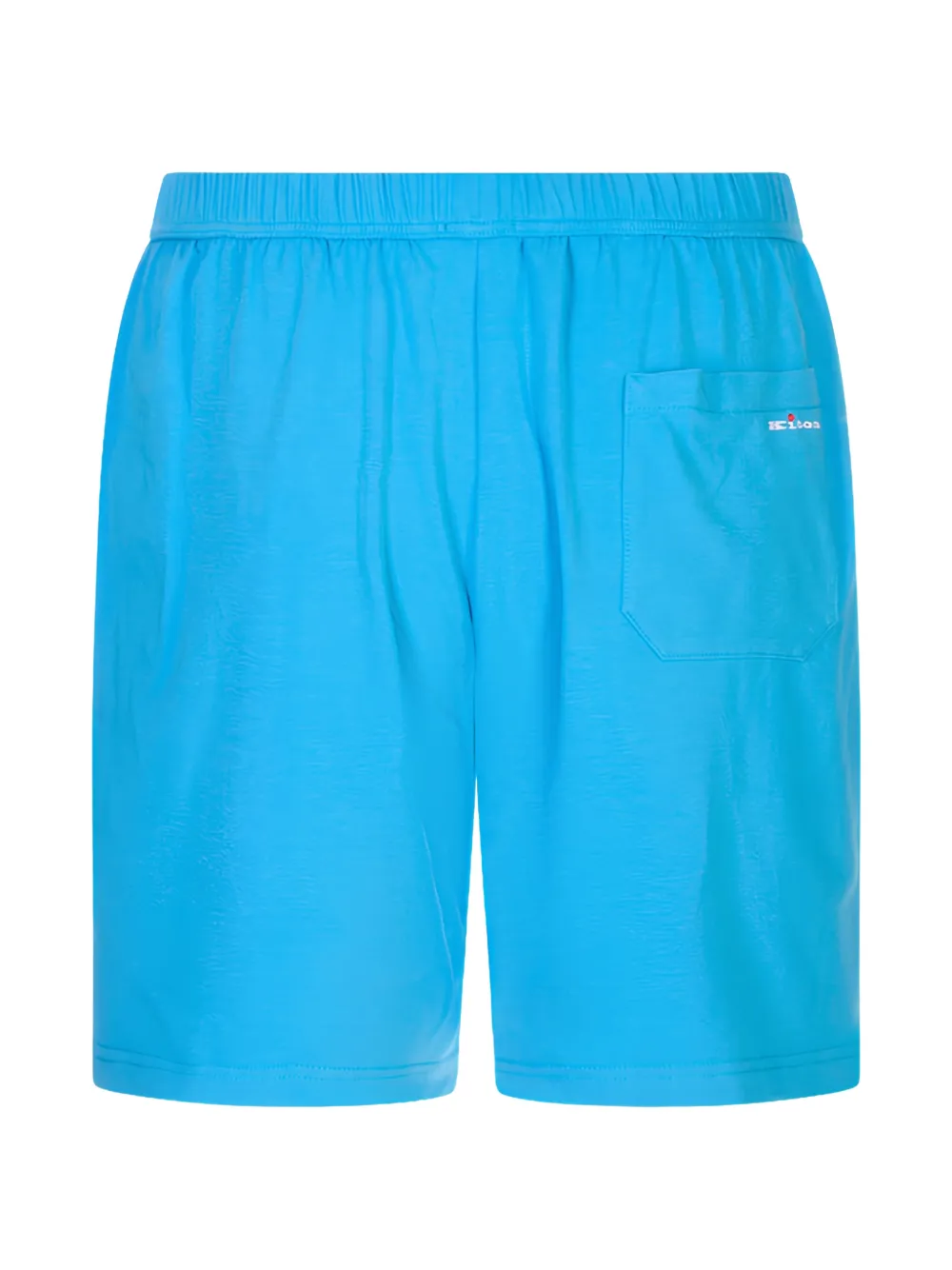 Kiton Broek met elastische taille Blauw
