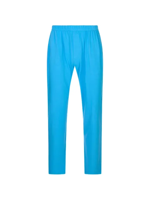 Kiton logo-embroidered pajamas trousers