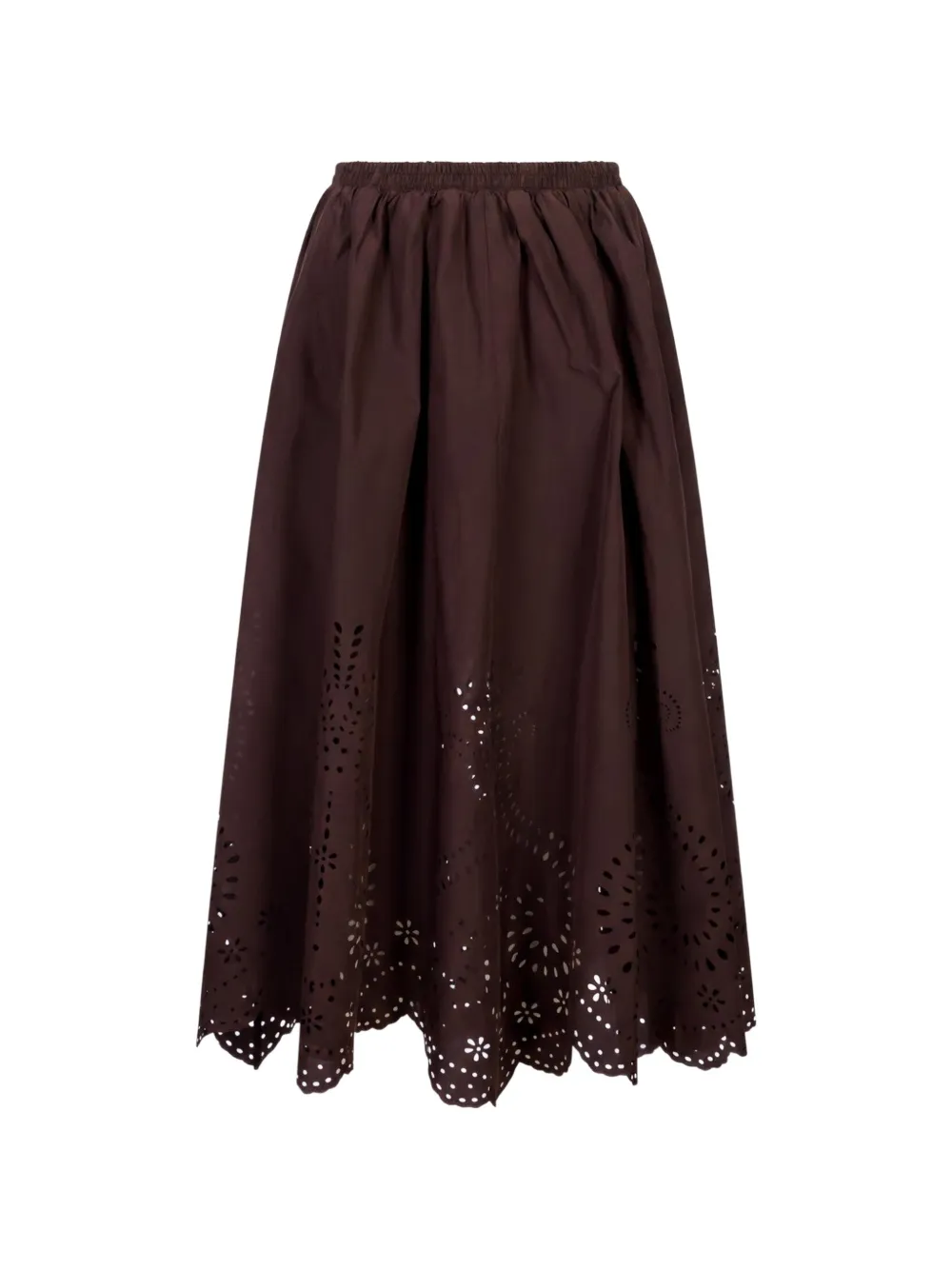MeimeiJ broderie-anglaise skirt - Braun
