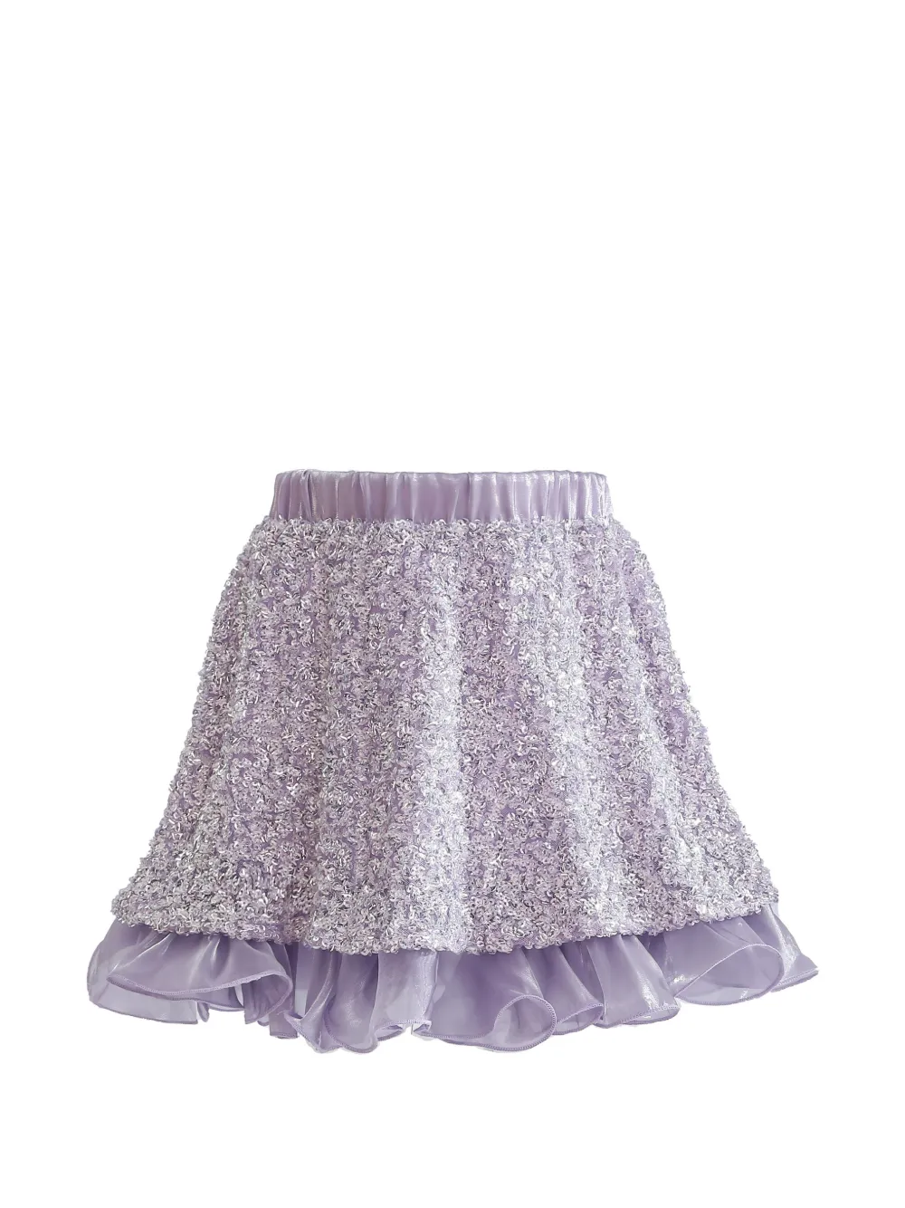 Tulleen Althea rok met glitter en ruches Paars
