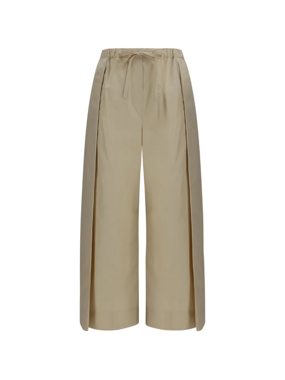 LOEWE x Paula's Ibiza Anagram-embroidered cropped trousers - Toni neutri