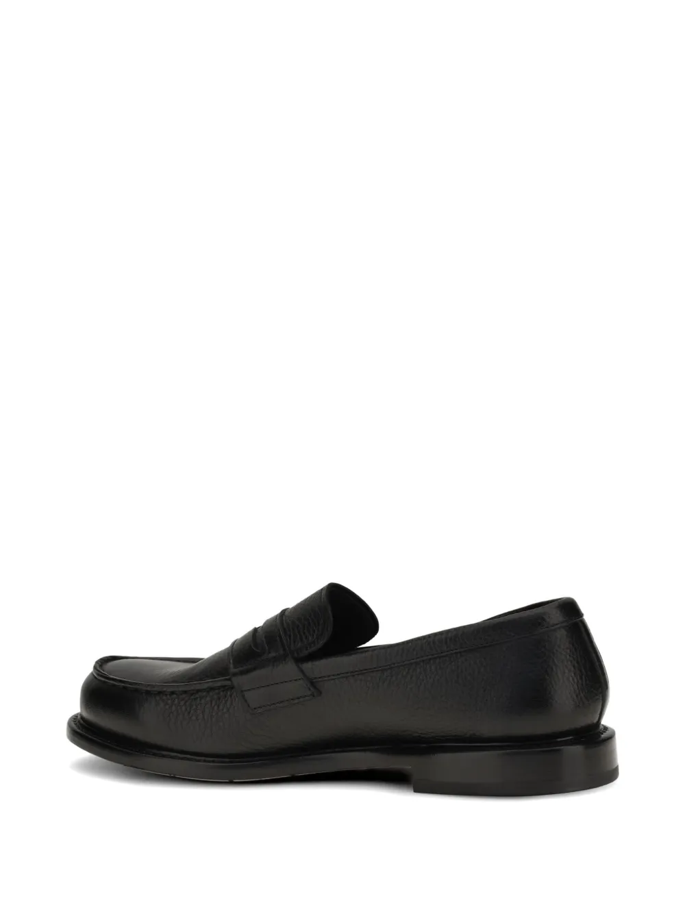 Premiata Penny loafers van bewerkt leer Zwart