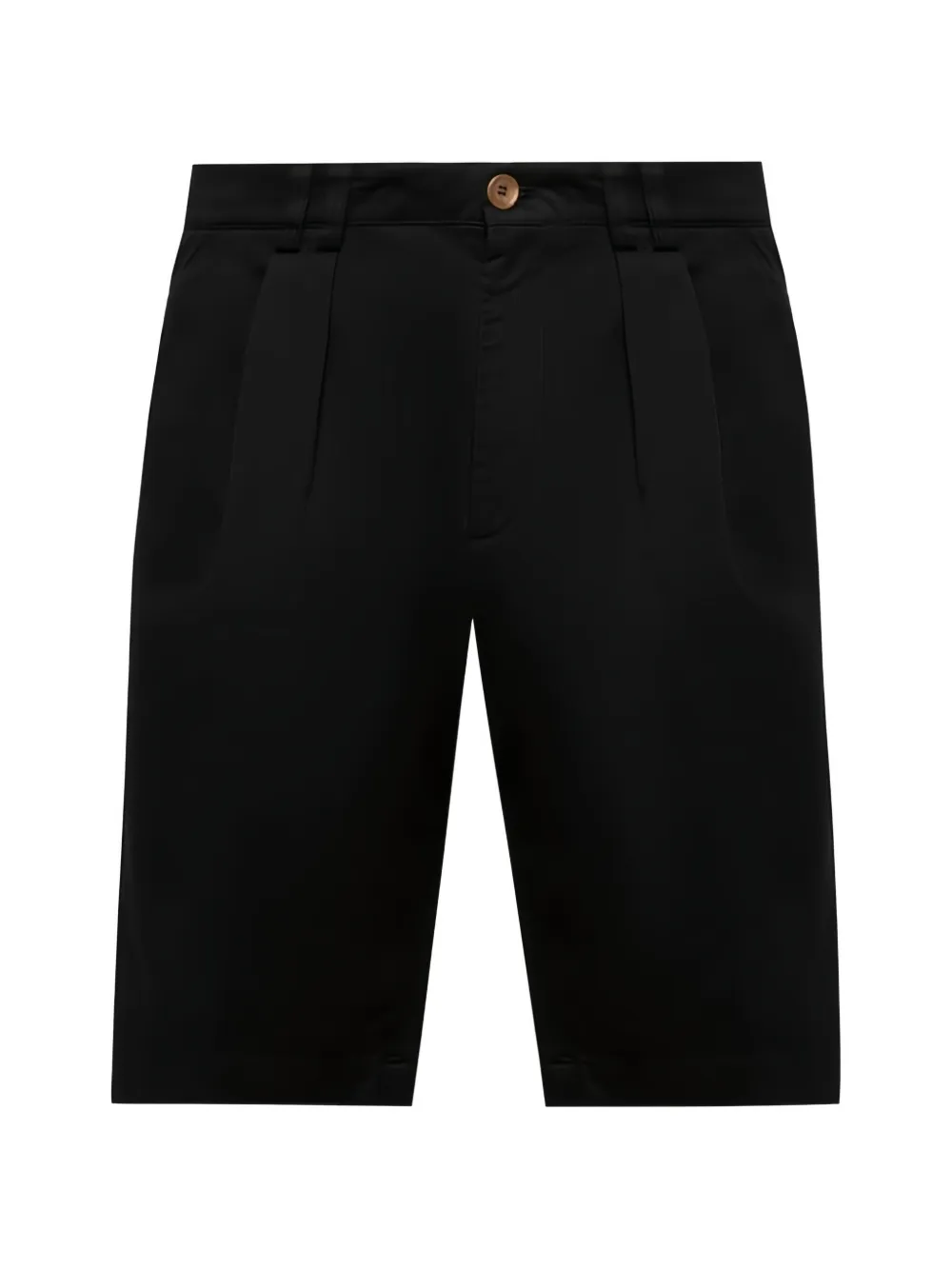 Brunello Cucinelli pleated tailored shorts - Nero