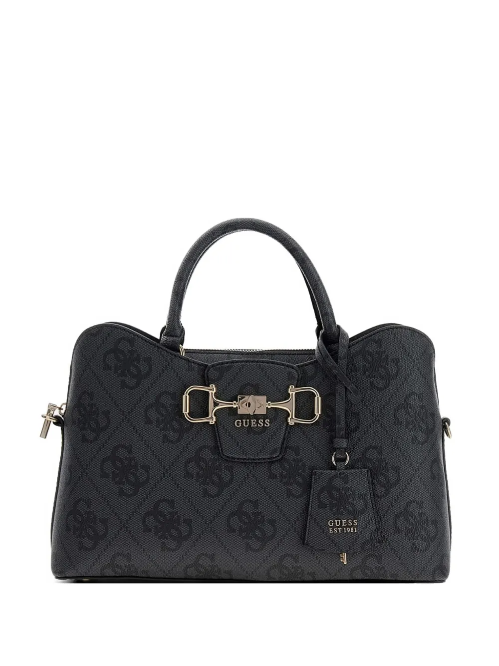 GUESS USA logo-pattern tote bag - Nero