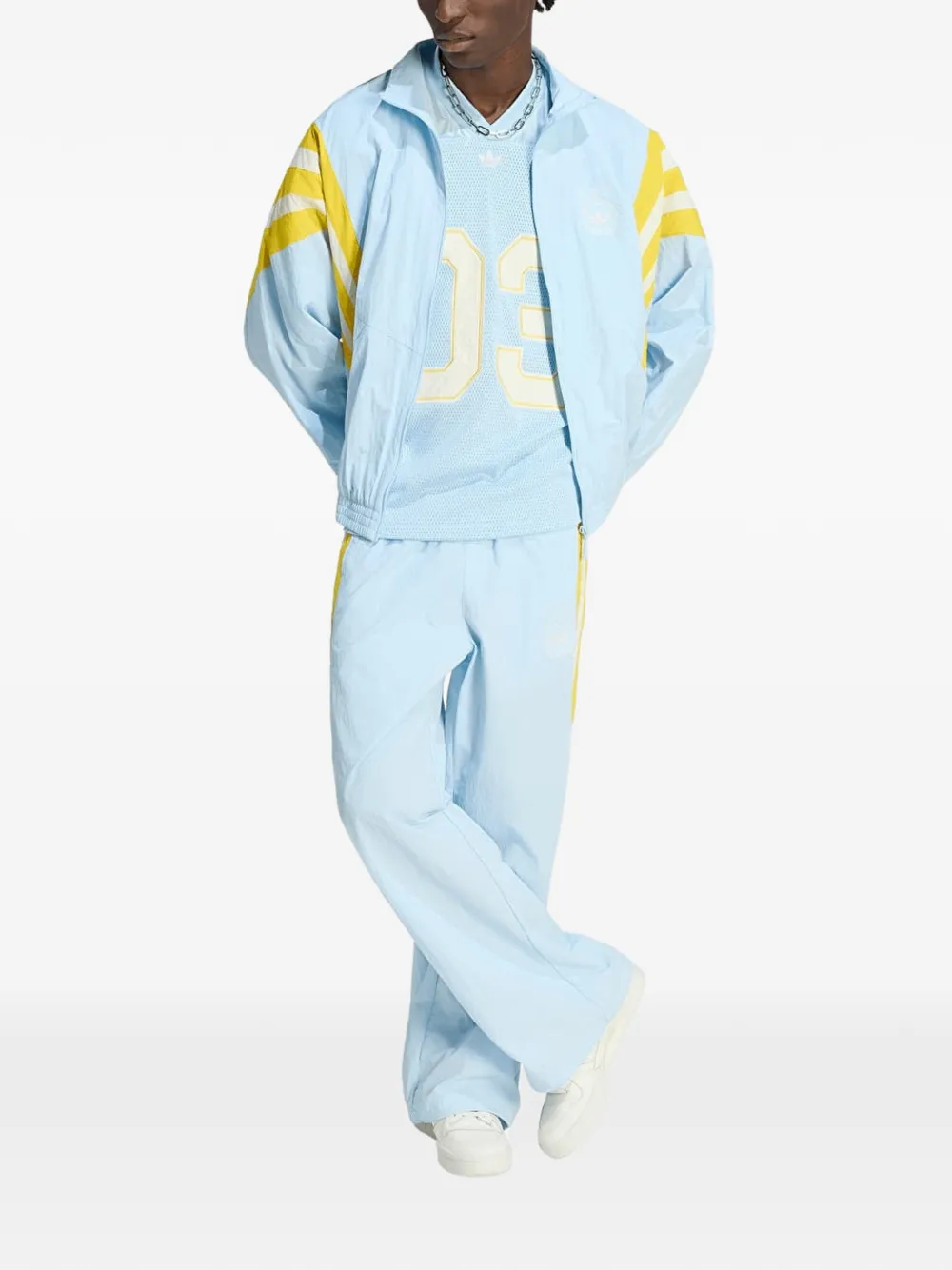 adidas Trainingsbroek met geborduurd logo Blauw