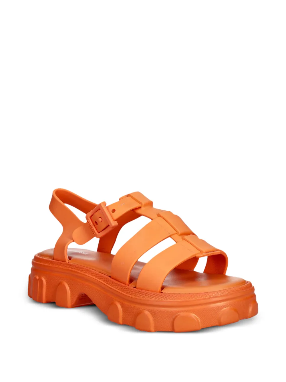 Mini Melissa Ella buckle-fastening platform sandals - Arancione