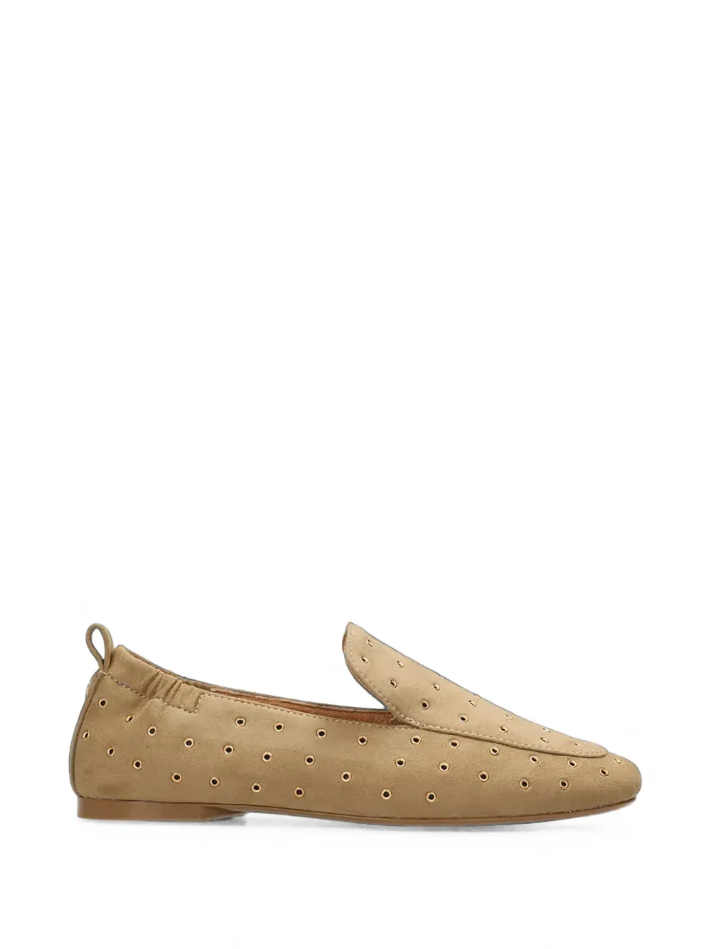 MEXX eyelet-embellished slip-on loafers - Marrone