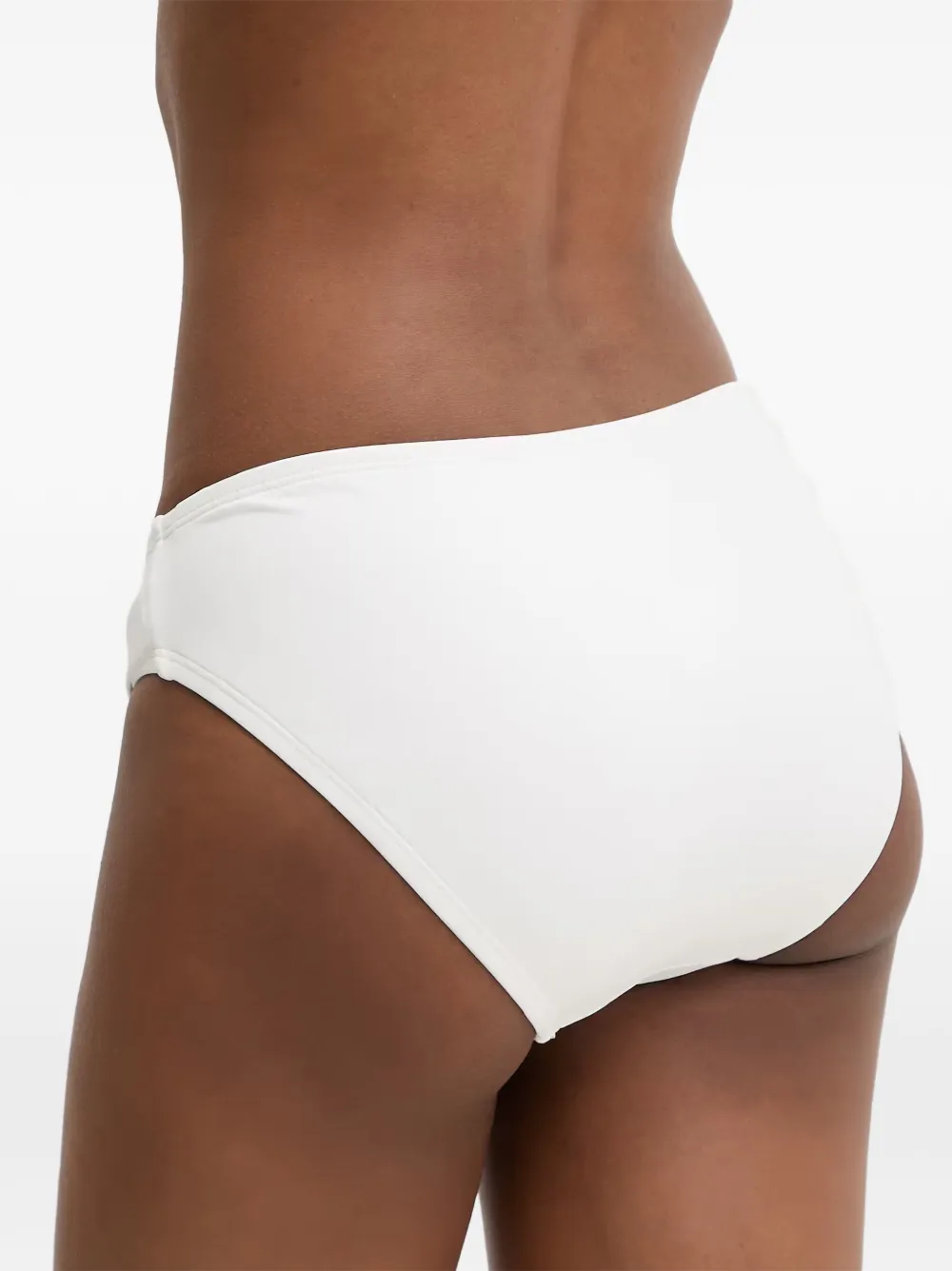 Michael Kors Bikinislip met logo en ceintuur Wit