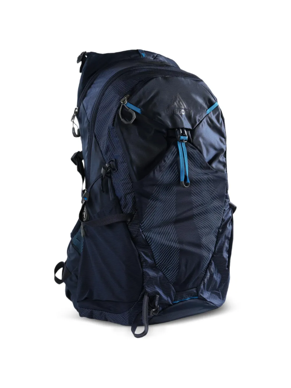  Gregory Miko 20 Logo-print Panelled Backpack - Bleu 