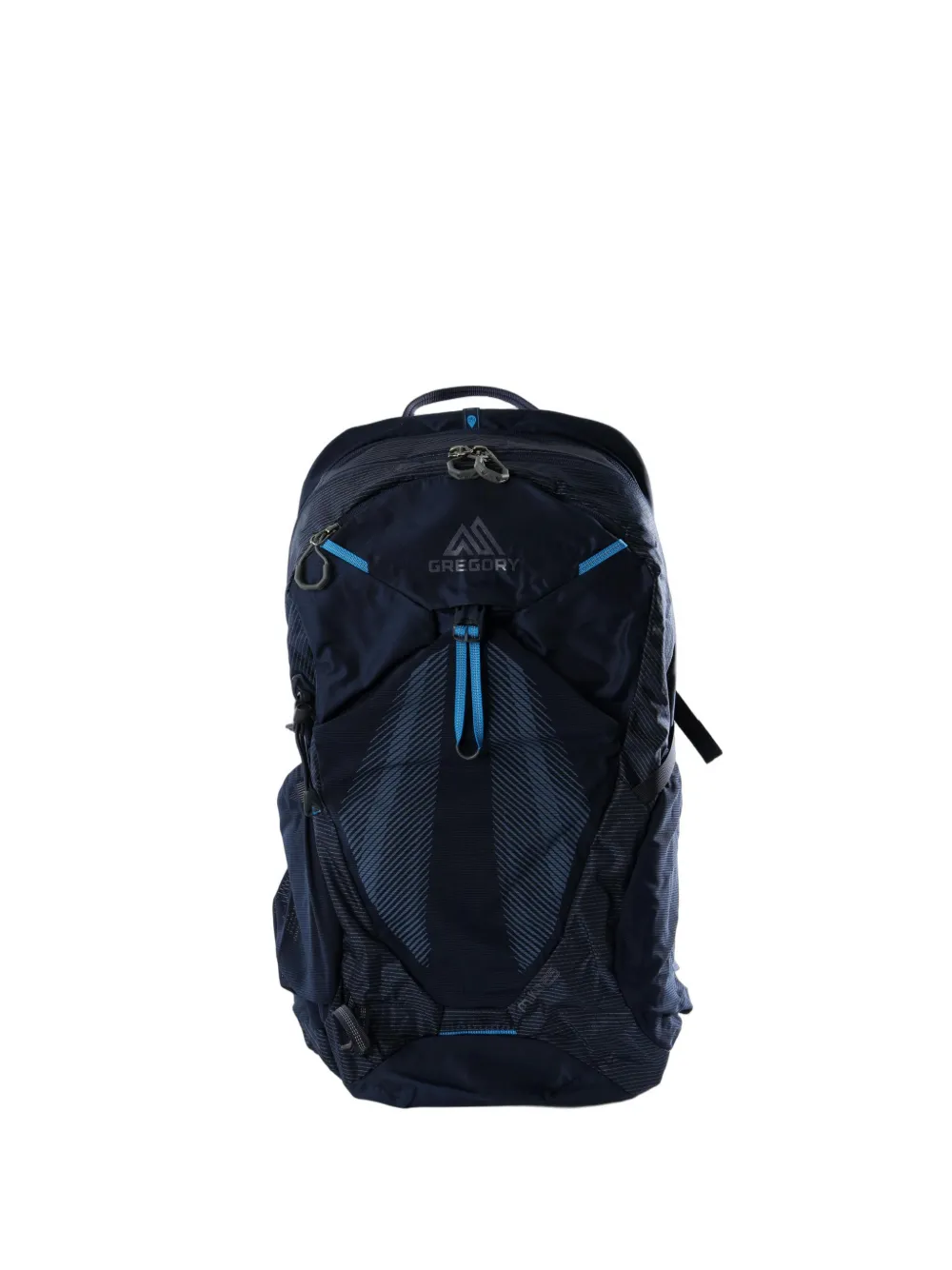 GREGORY Miko 25 logo-print panelled backpack - Blu