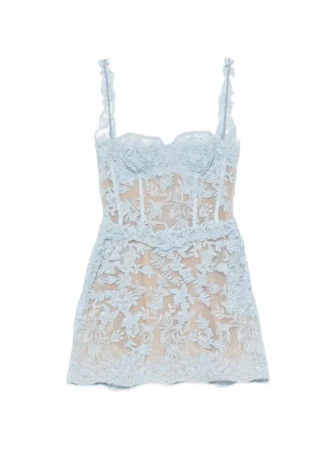 Ermanno Scervino vestido corto estilo corset