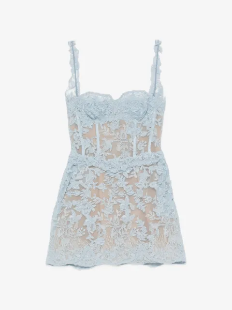 Ermanno Scervino corset-style mini dress