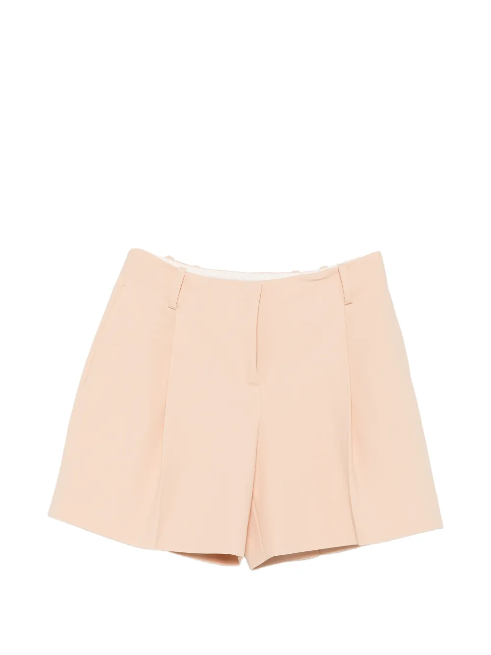 Ermanno Scervino belt-loop pleated shorts - Toni neutri