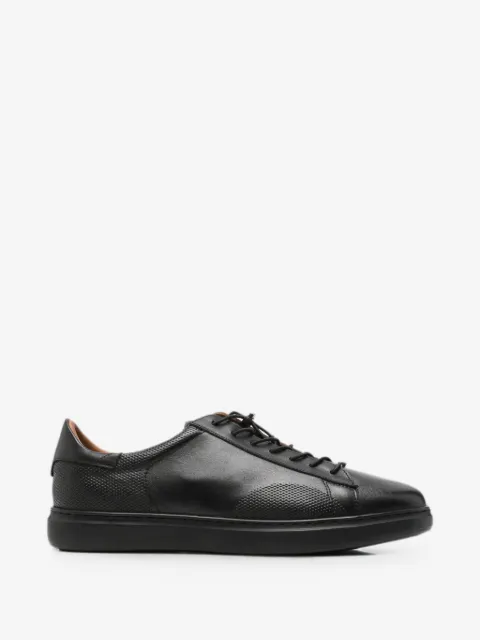 Alberto Gozzi perforated leather sneakers