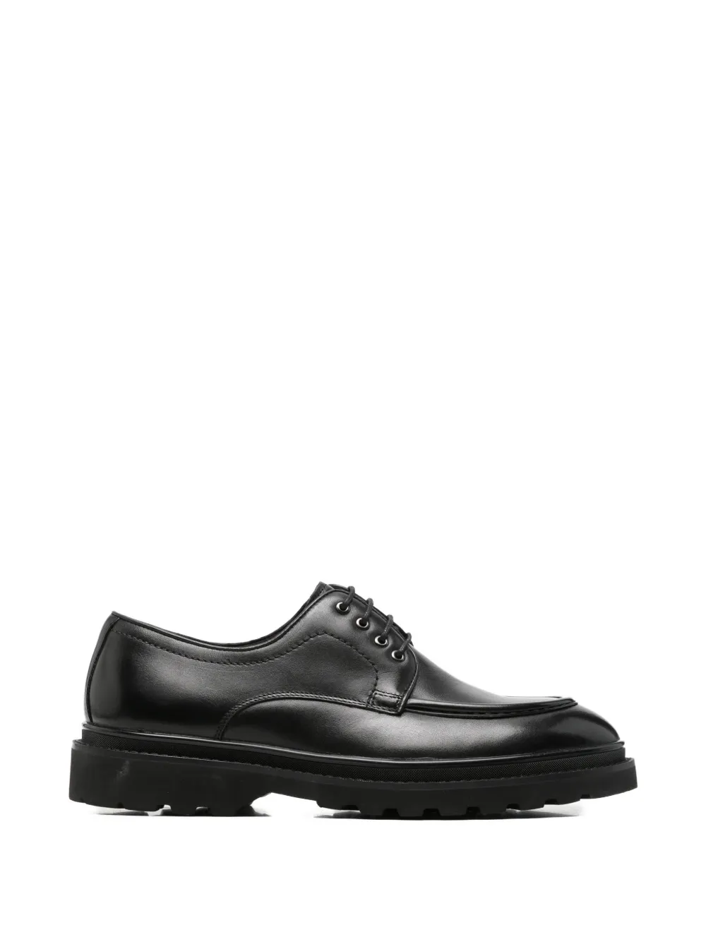 Alberto Gozzi apron-toe chunky-sole lace-up shoes - Schwarz