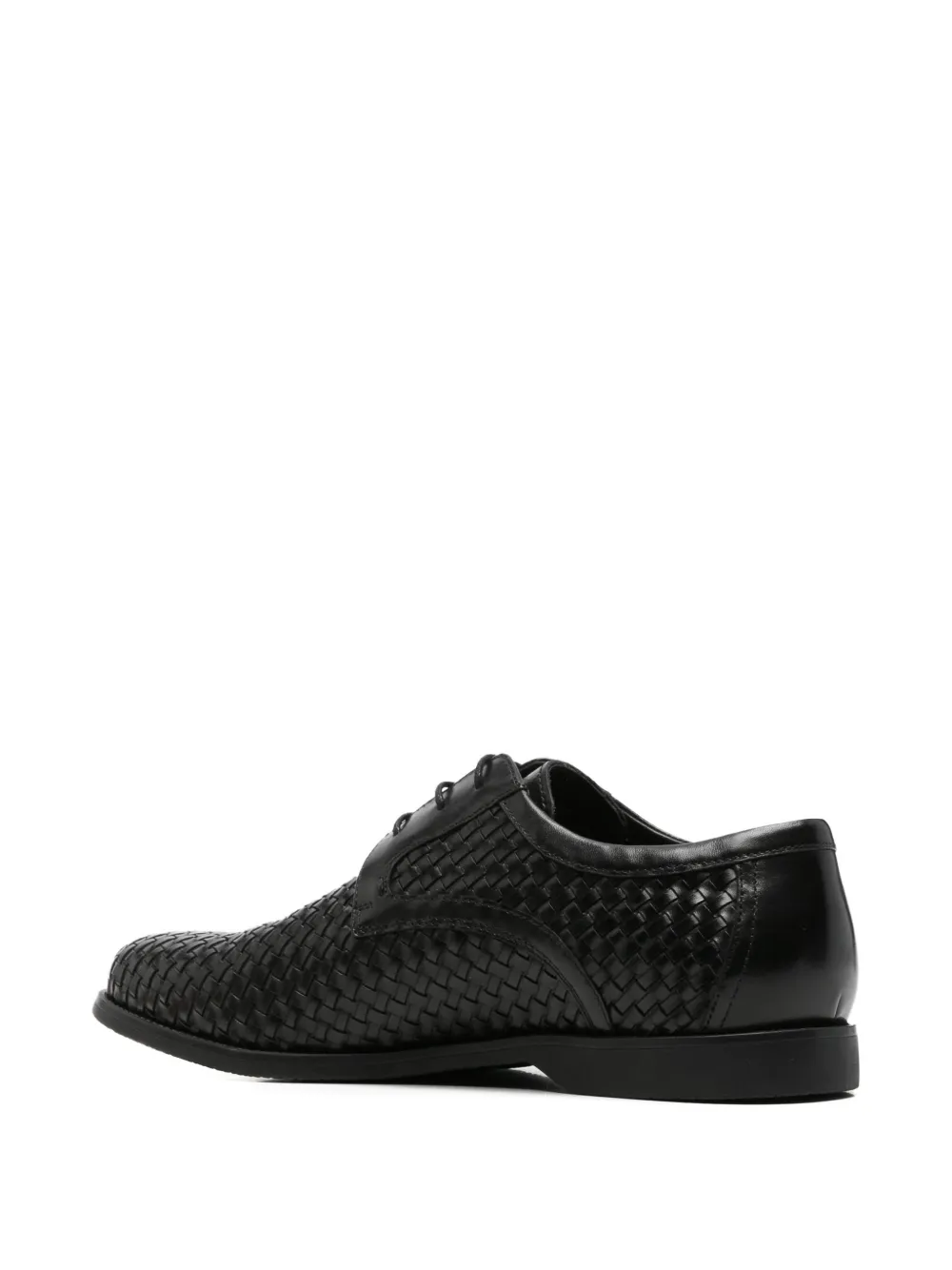 Alberto Gozzi lace-up derby shoes Zwart