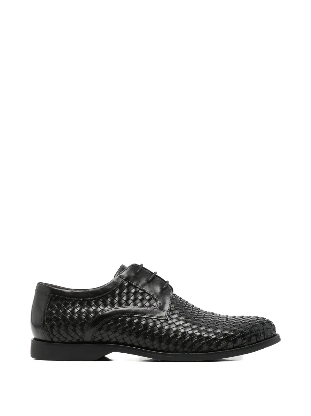 Alberto Gozzi lace-up derby shoes Zwart
