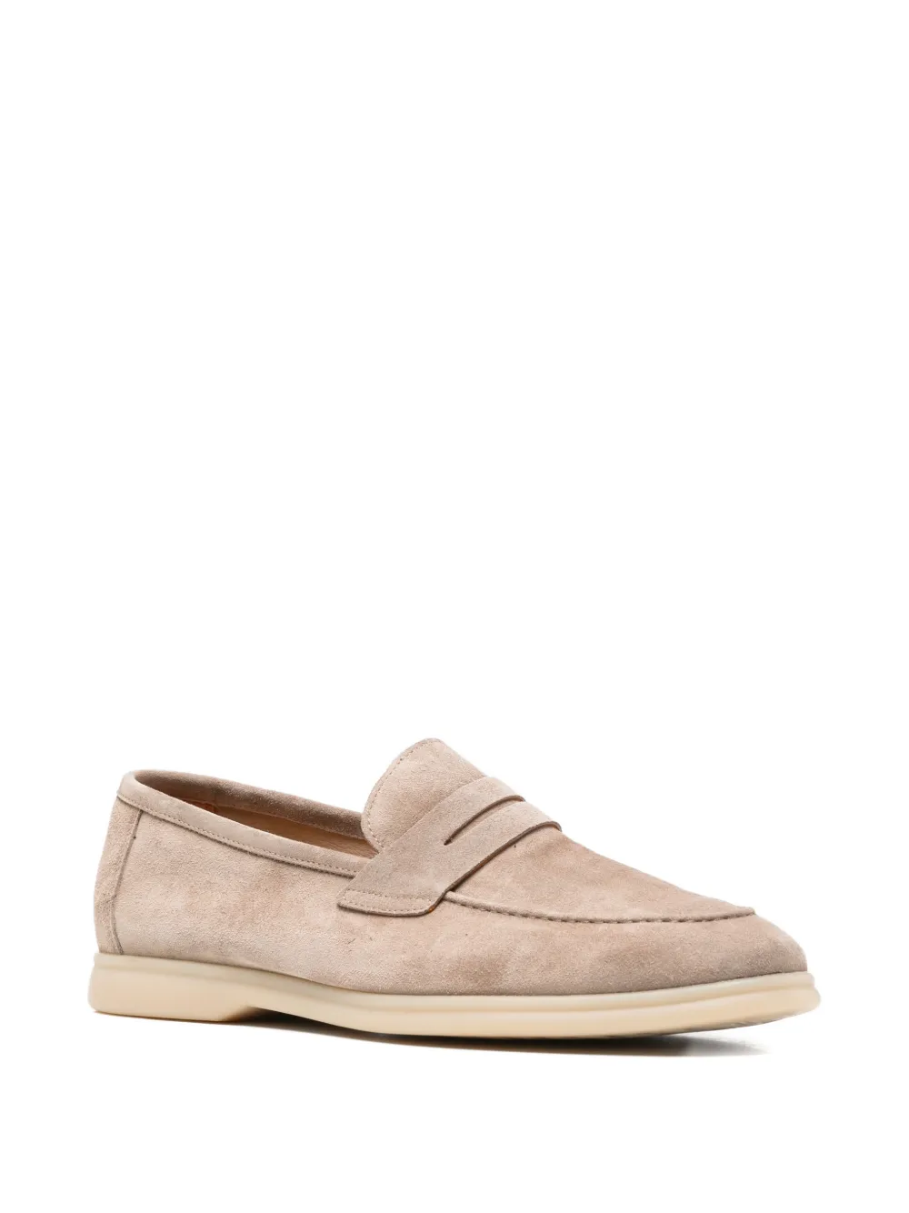 Alberto Gozzi penny-slot loafers Beige