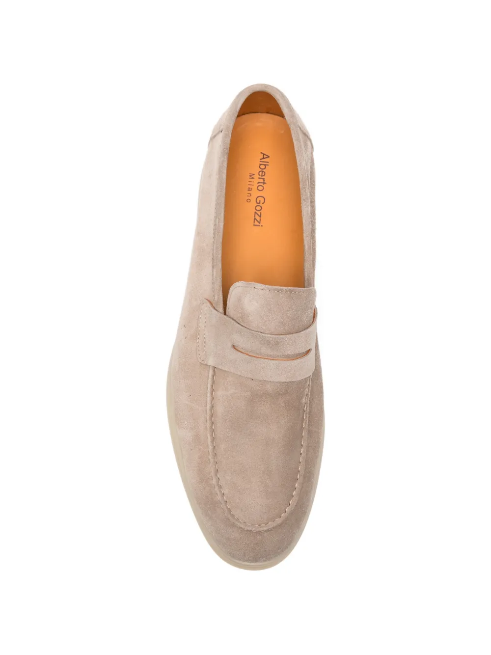 Alberto Gozzi penny-slot loafers Beige