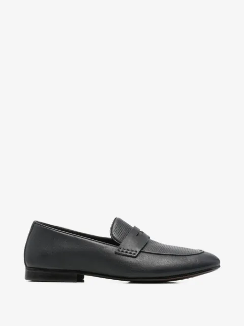 Alberto Gozzi perforated-panel loafers