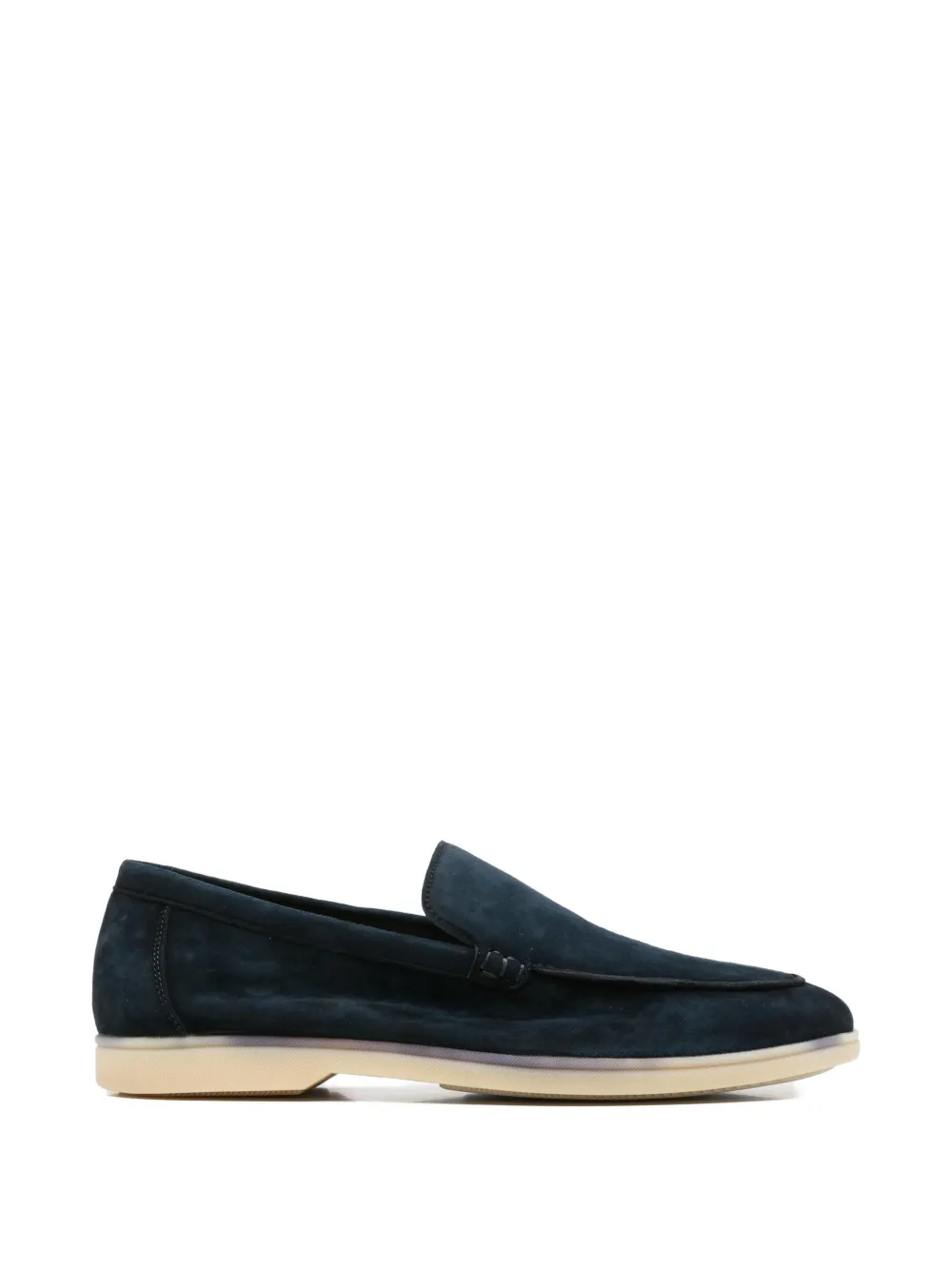 Alberto Gozzi almond-toe loafers - Blu