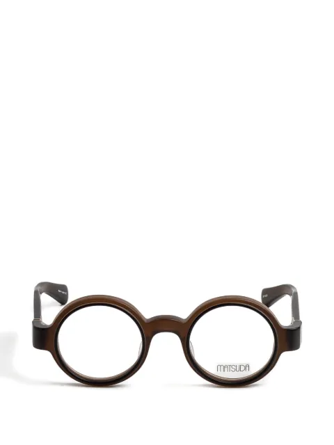 Matsuda gafas con montura redonda