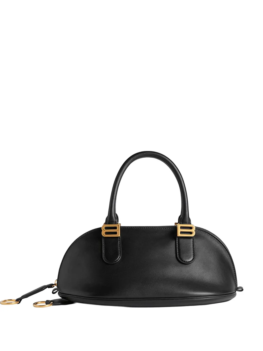 Balenciaga Bolero B leather mini shoulder bag - Schwarz