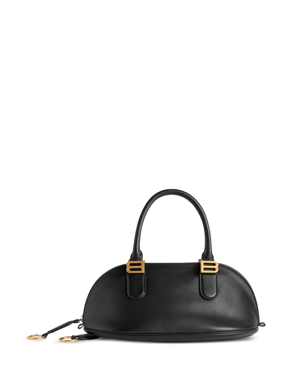 Balenciaga Bolero B leather mini shoulder bag - Nero