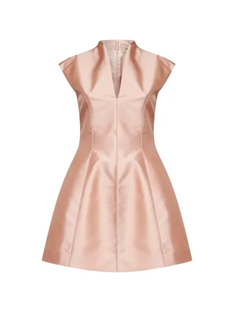 Blanca Vita flared-skirt V-neck dress